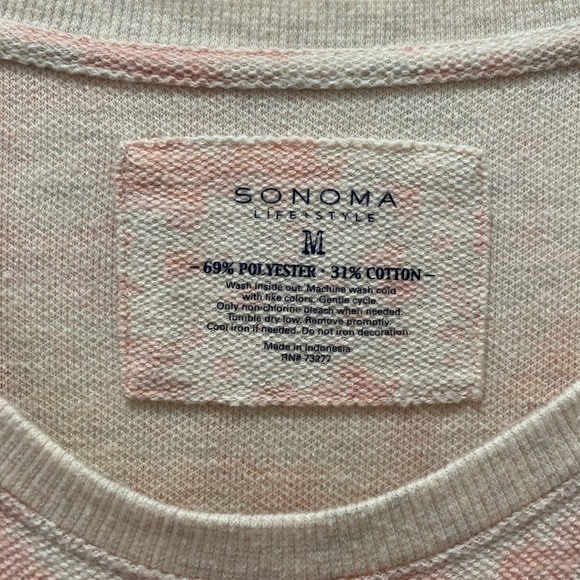 Live Simply 3/4 Sleeve Top, M - Picture 3 of 3